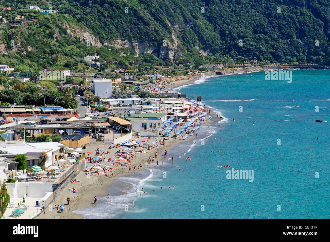 Citara, beach, Forio, Island of Ischia, Gulf of Naples, Campania, Italy  Stock Photo - Alamy