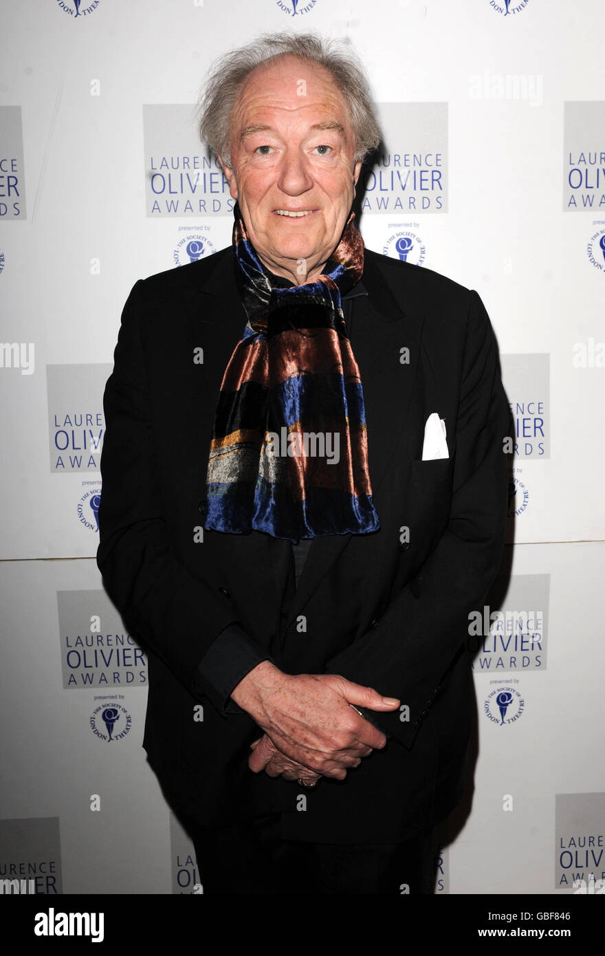 Laurence Olivier Awards Nominees Lunch Lunch. Michael Gambon attends