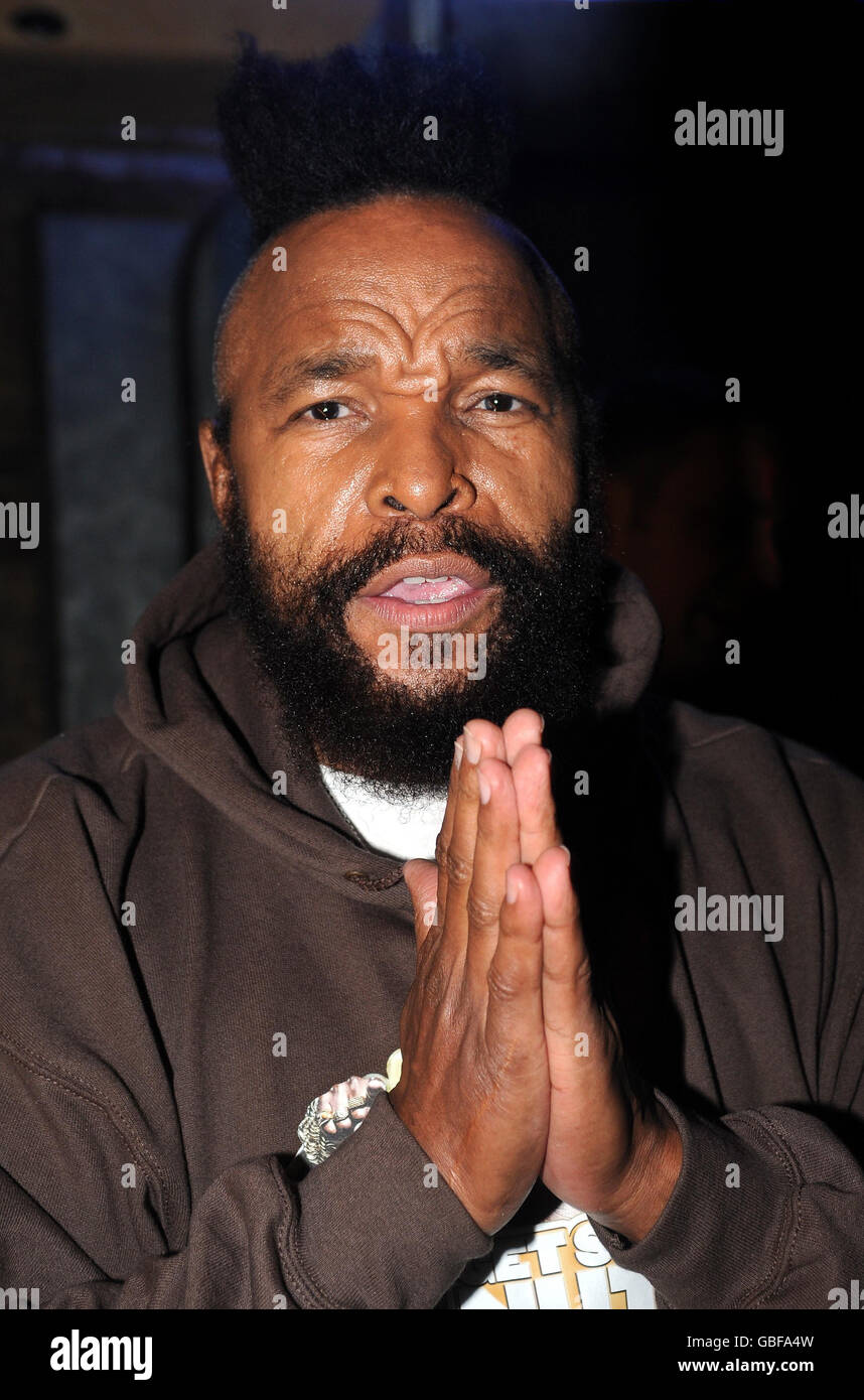 Mr T in the UK Stock Photo Alamy