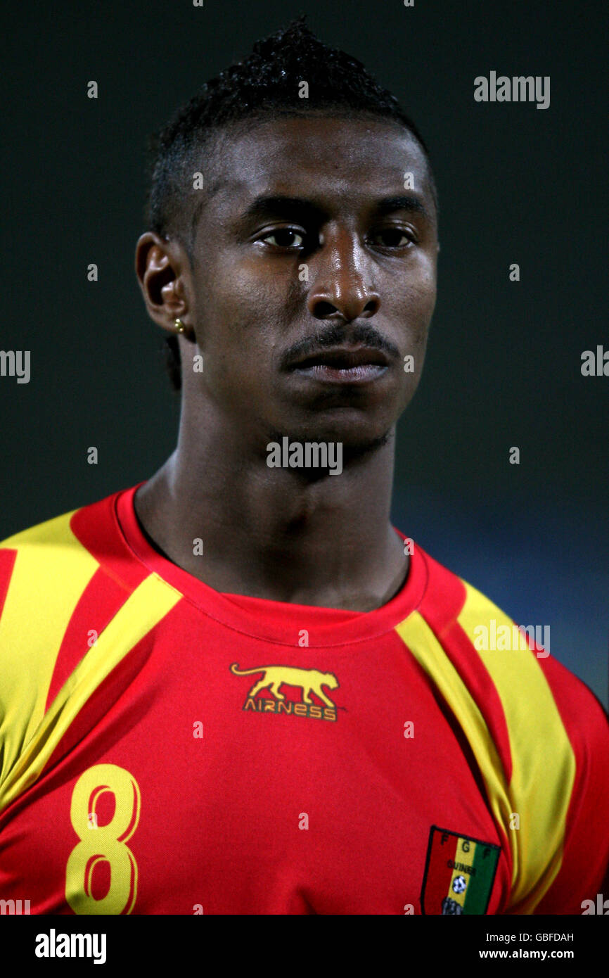 Soccer - International Friendly - Cameroon v Guinea - Stade Robert Bobin. Kevin Constant, Guinea Stock Photo