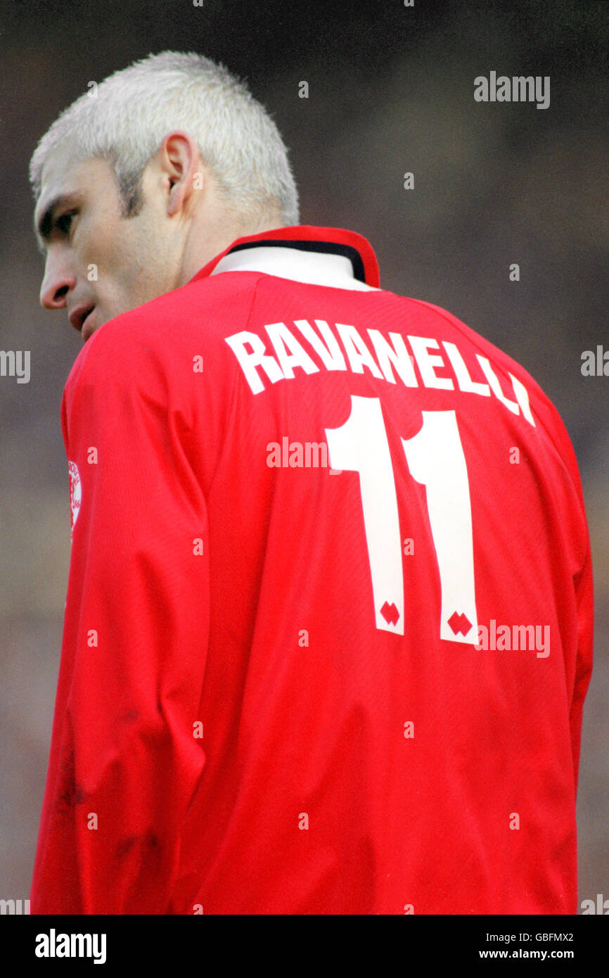 Soccer - FA Cup - Semi Final Replay - Middlesbrough v Chesterfield. Fabrizio Ravanelli, Middlesbrough Stock Photo