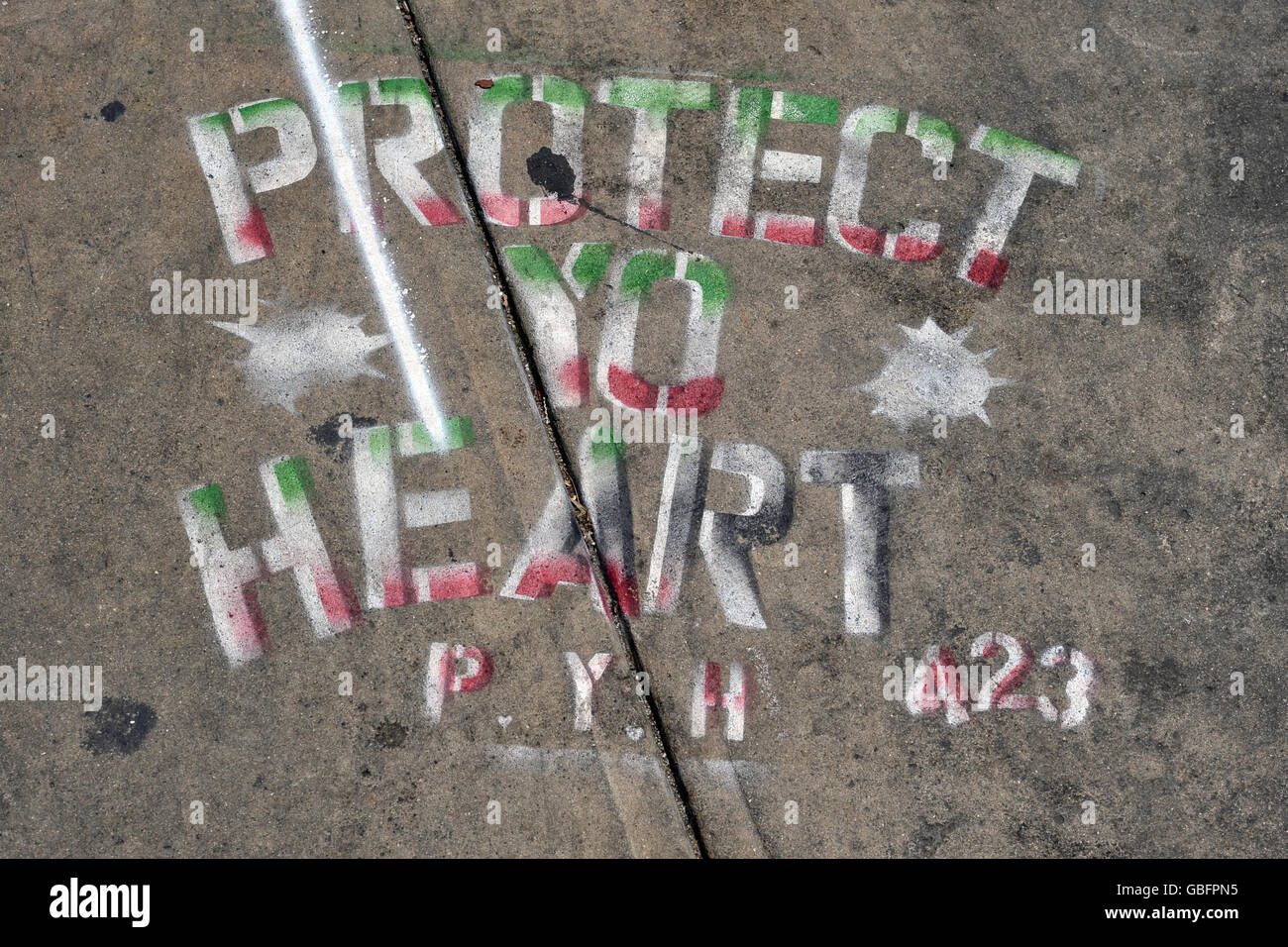 protect yo heart Stock Photo - Alamy