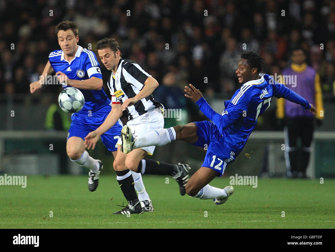 Soccer - UEFA Champions League - First Knockout Round - Second Leg - Juventus v Chelsea - Stadio Olimpico Stock Photo