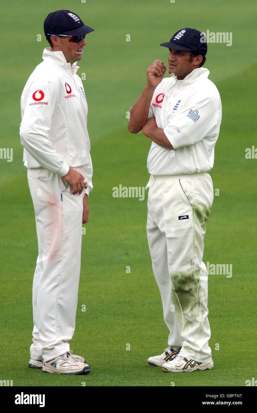 Cricket npower First Test England v New Zealand Day One Stock