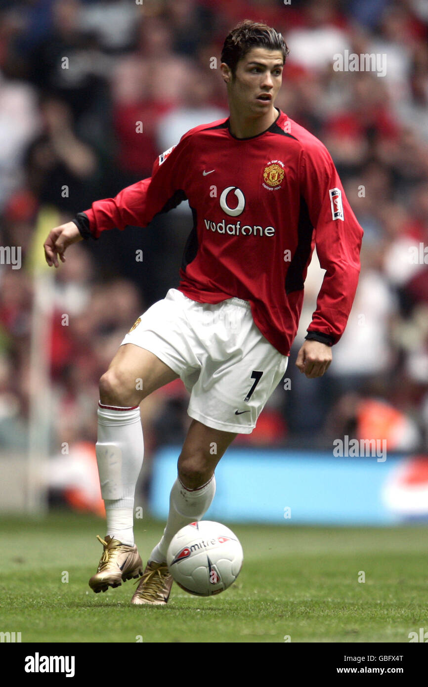 Soccer - AXA FA Cup - Final - Manchester United v Millwall. Cristiano ...