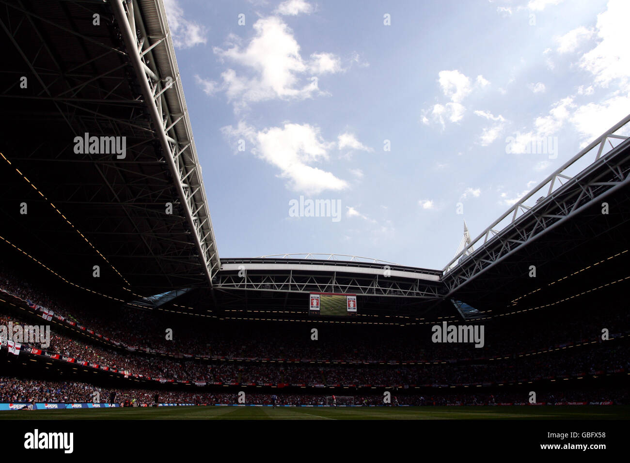 Soccer - AXA FA Cup - Final - Manchester United v Millwall Stock Photo ...
