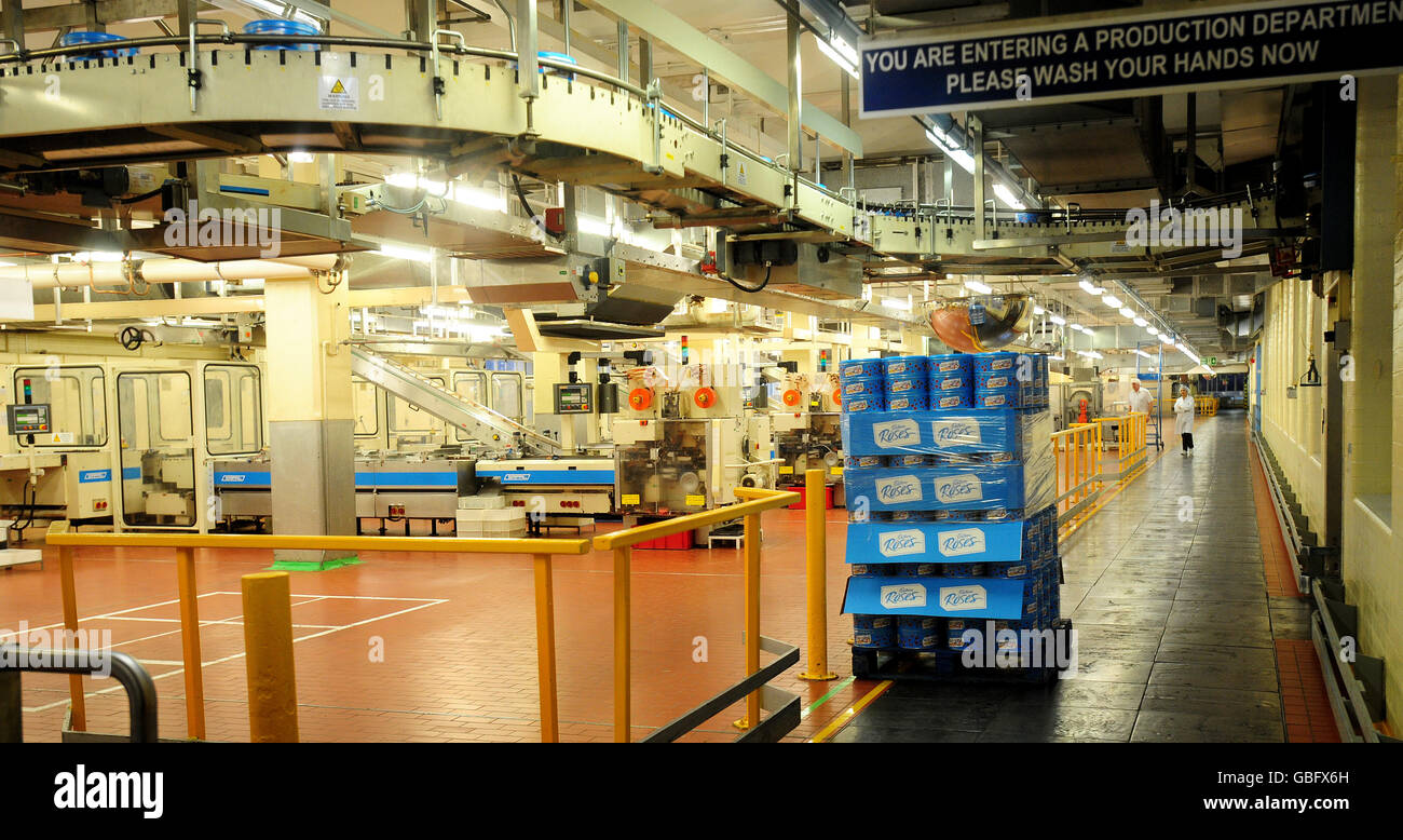 Birmingham Chocolate Factory Stock Photos & Birmingham Chocolate