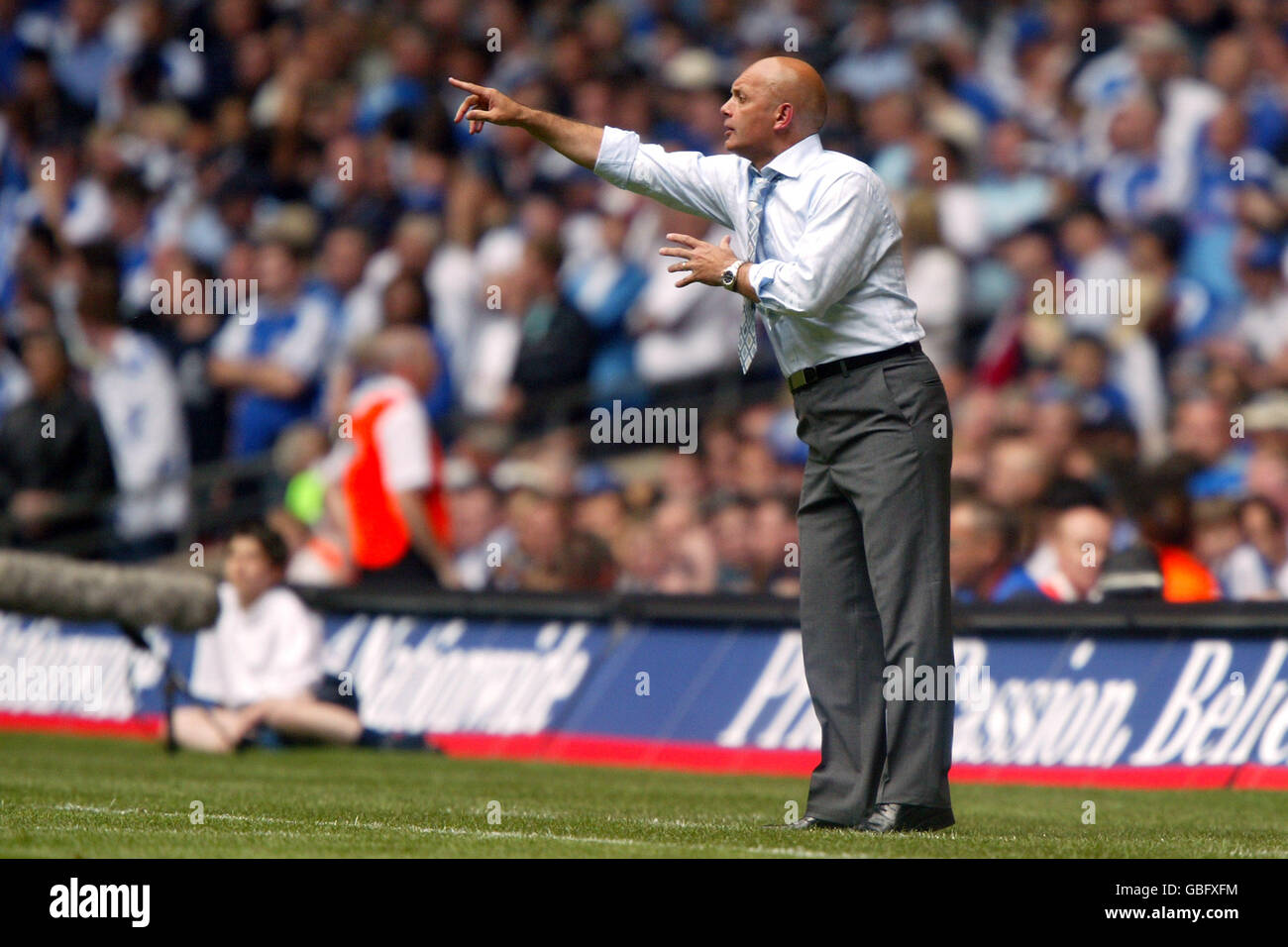 Soccer axa fa cup final manchester united v millwall hi-res stock ...