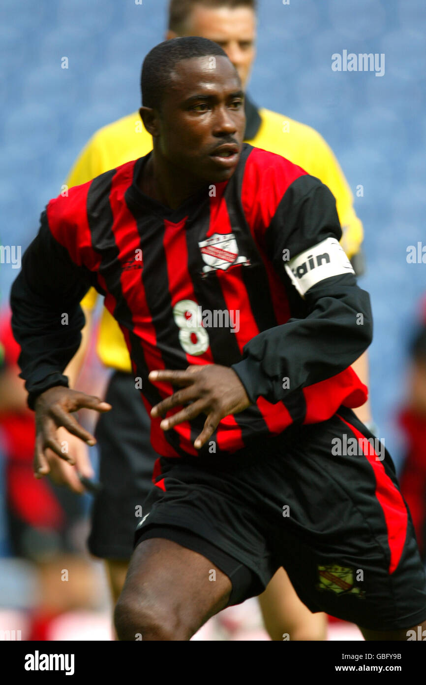 Soccer International Friendly Iraq v Trinidad & Tobago. Angus Eve