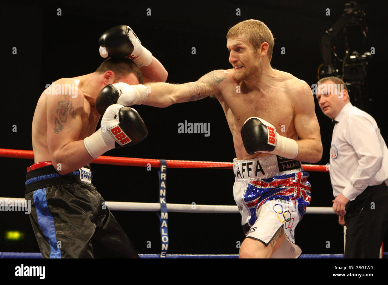 Boxing Light Heavyweight Tony Jeffries v Aliaksandr Vayavoda