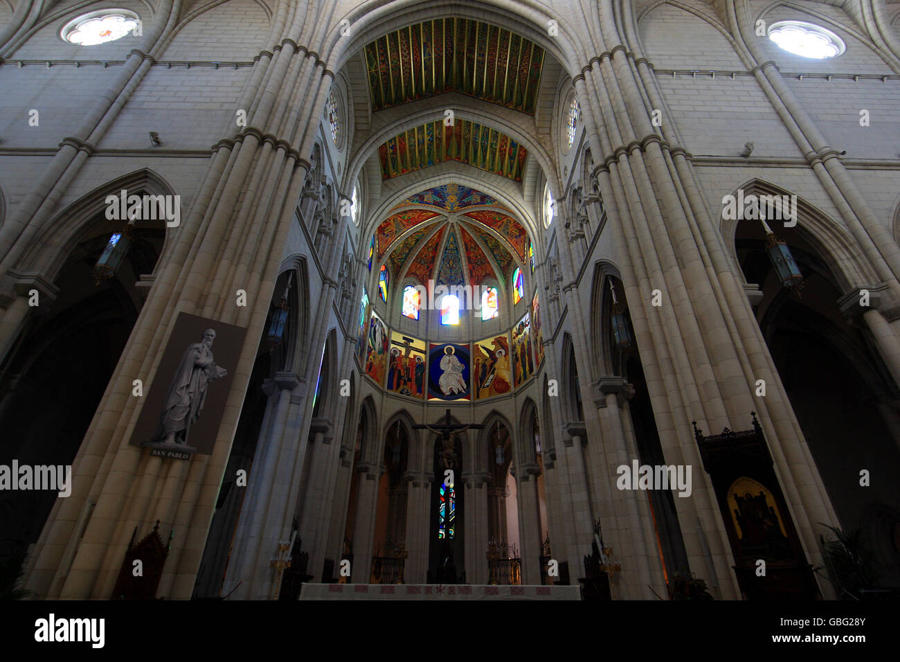 Travel Stock, Madrid. Museo de la Catedral de la Almundena, Madrid Stock Photo