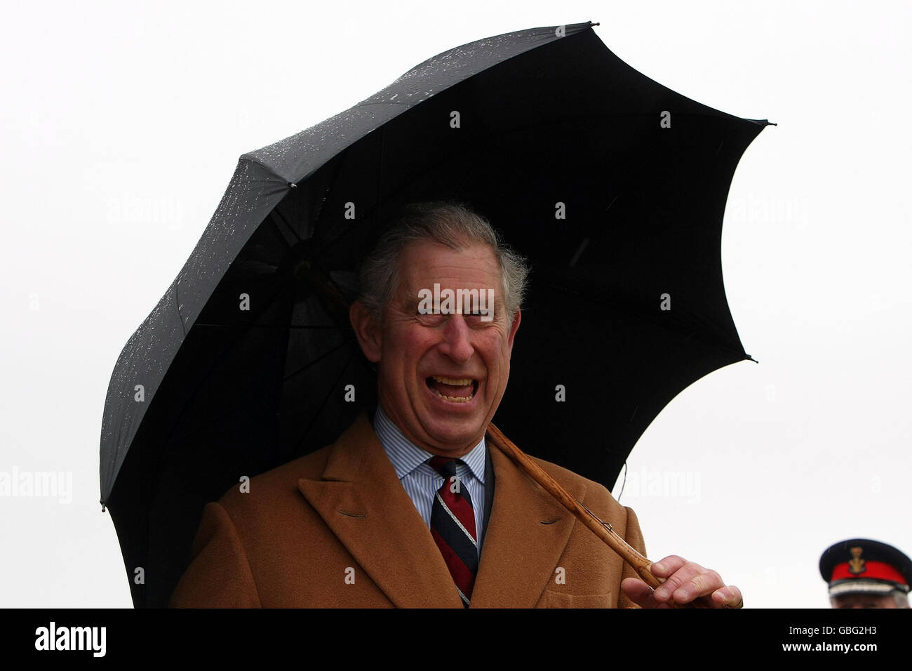 Prince of Wales visits Wales Stock Photo Alamy