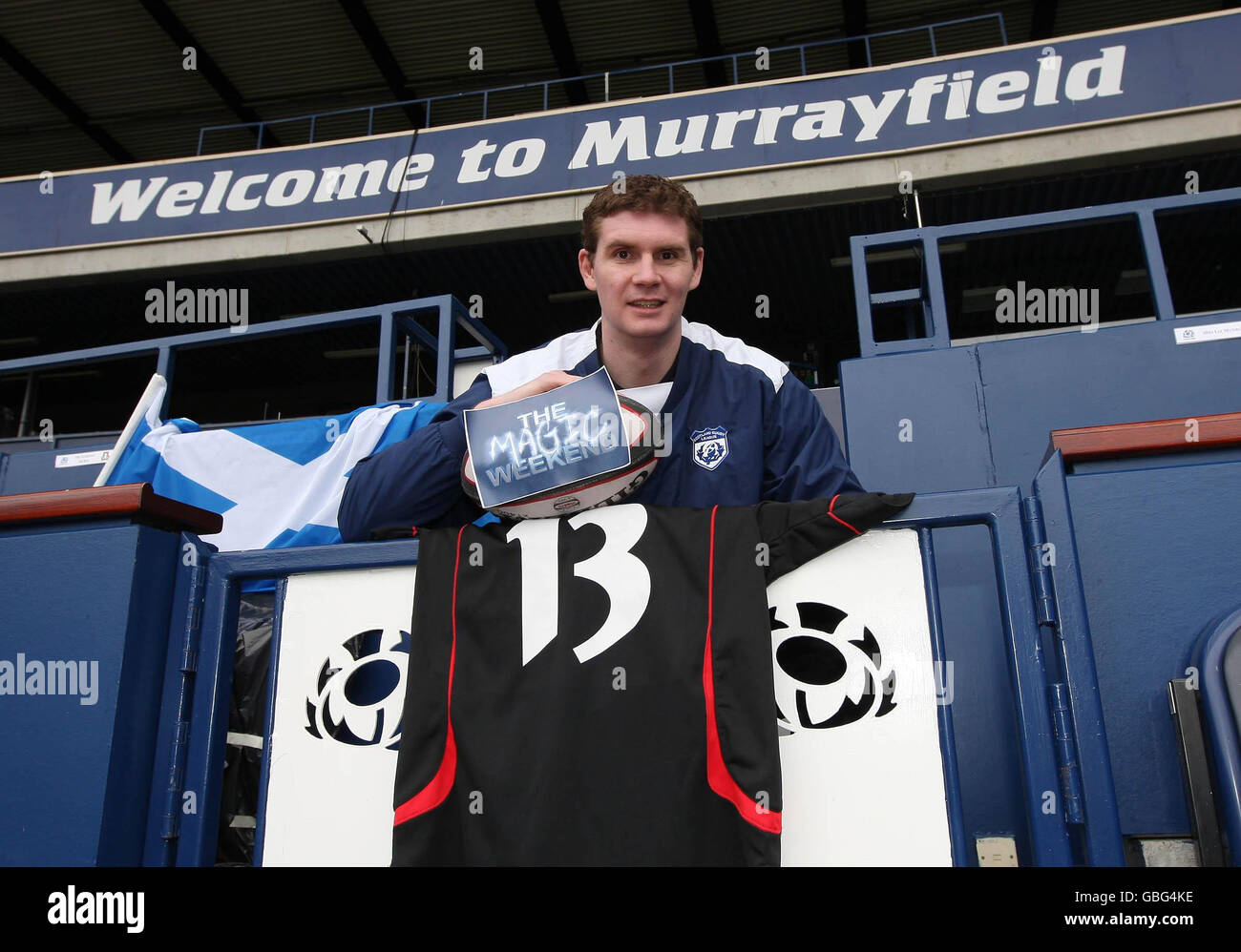 Rugby League Magic Weekend Promo Murrayfield Stock Photo Alamy