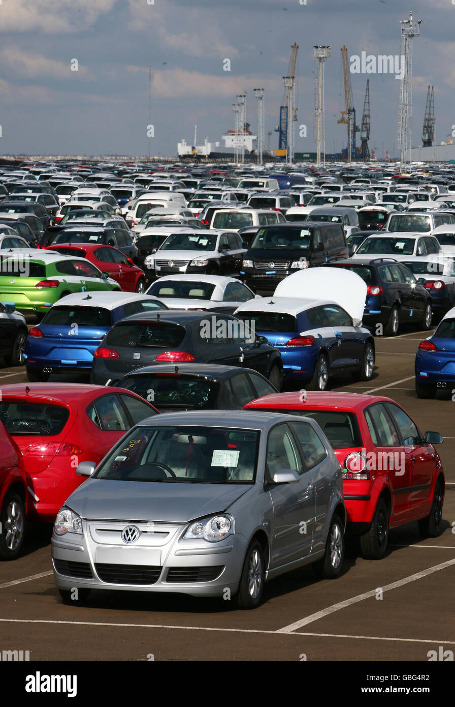 Car sales figures Stock Photo Alamy