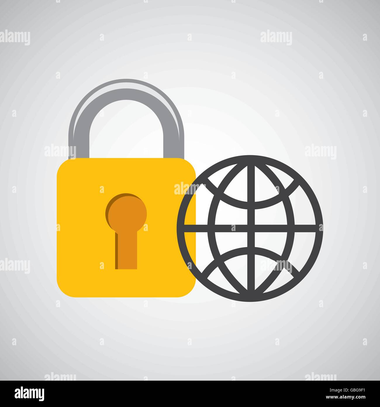secuity system icon Stock Vector Image & Art - Alamy