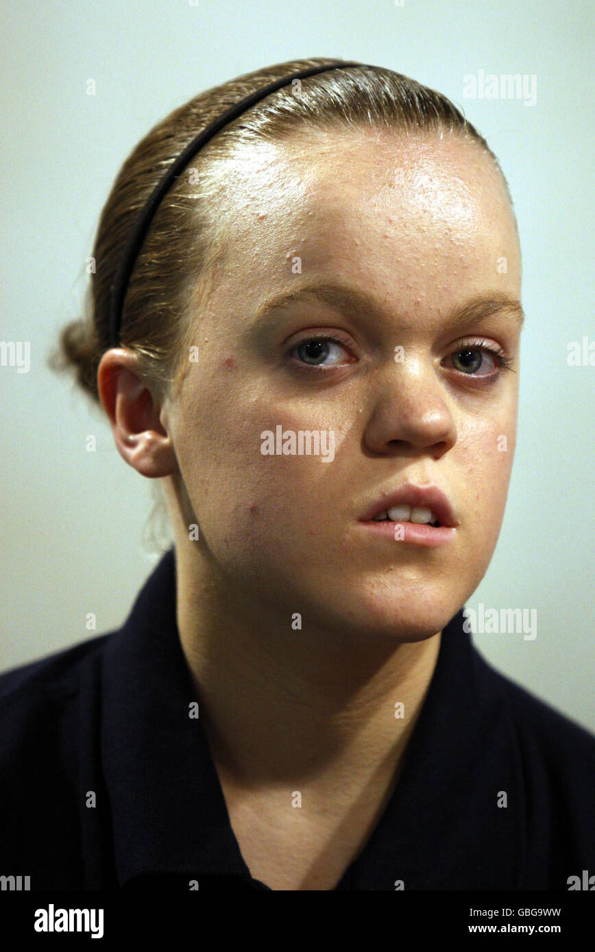 Swimming - British Swimming Announcement - Clissold Leisure Centre Stock Photo