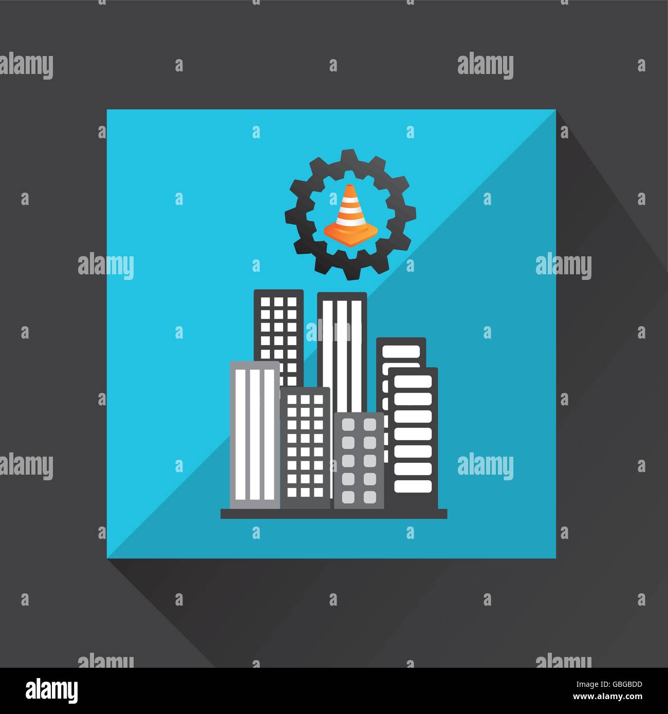 industry construction icon Stock Vector Image & Art - Alamy