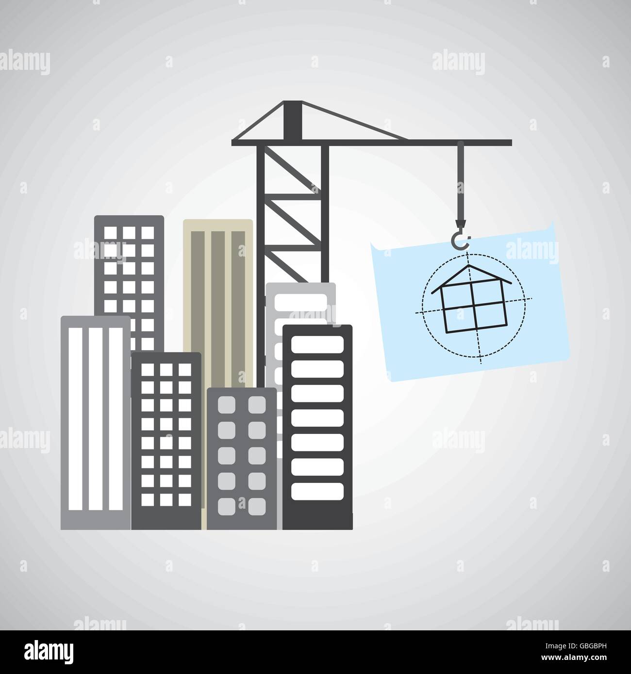 industry construction icon Stock Vector Image & Art - Alamy