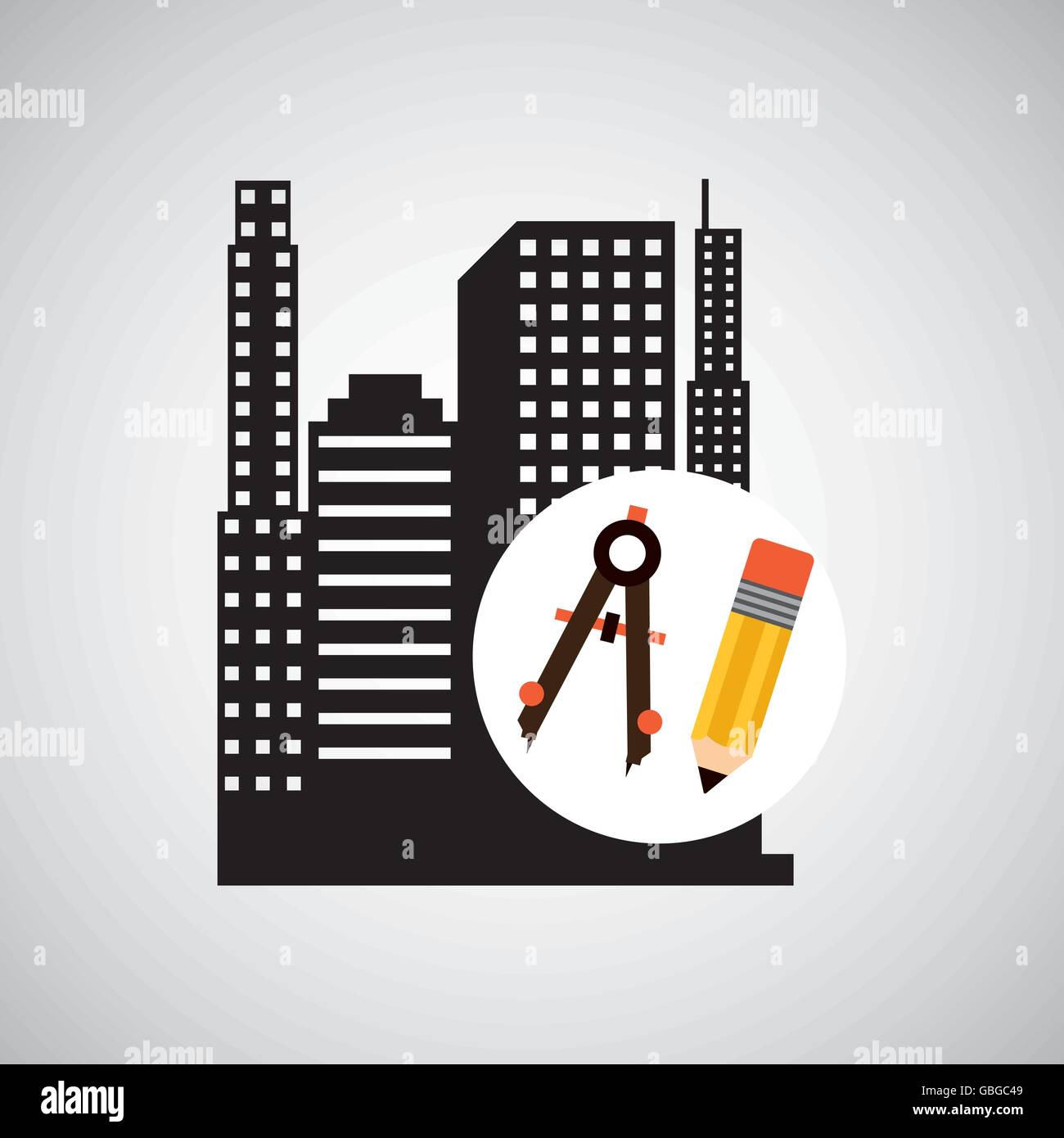 industry construction icon Stock Vector Image & Art - Alamy