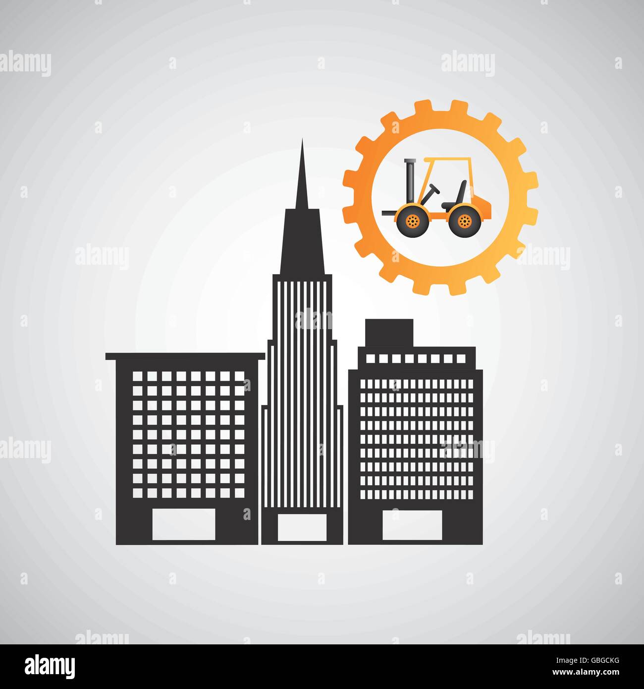industry construction icon Stock Vector Image & Art - Alamy