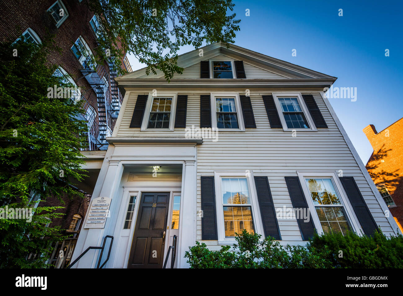 House in Concord, New Hampshire Stock Photo Alamy