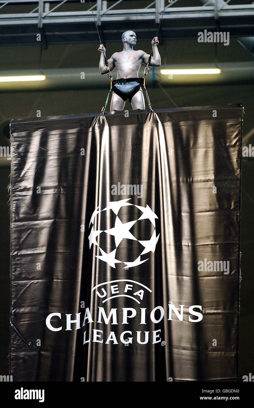 Soccer UEFA Champions League Final Monaco v FC Porto. Pre match