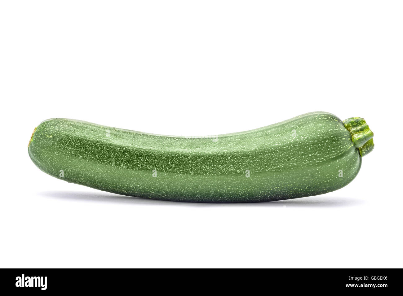 zucchini vegetable isolated on white Stock Photo