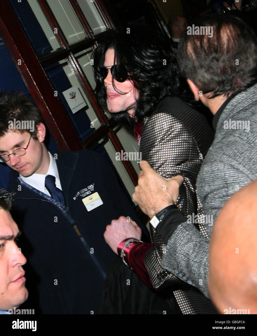 Michael Jackson sighting London Stock Photo Alamy