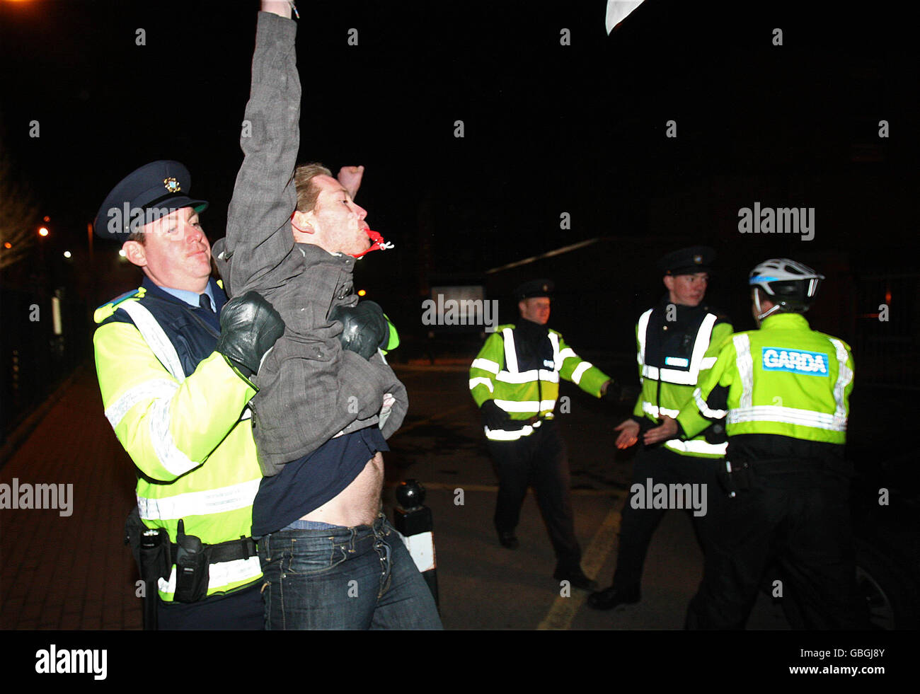 Shell to Sea Protesters Stock Photo - Alamy