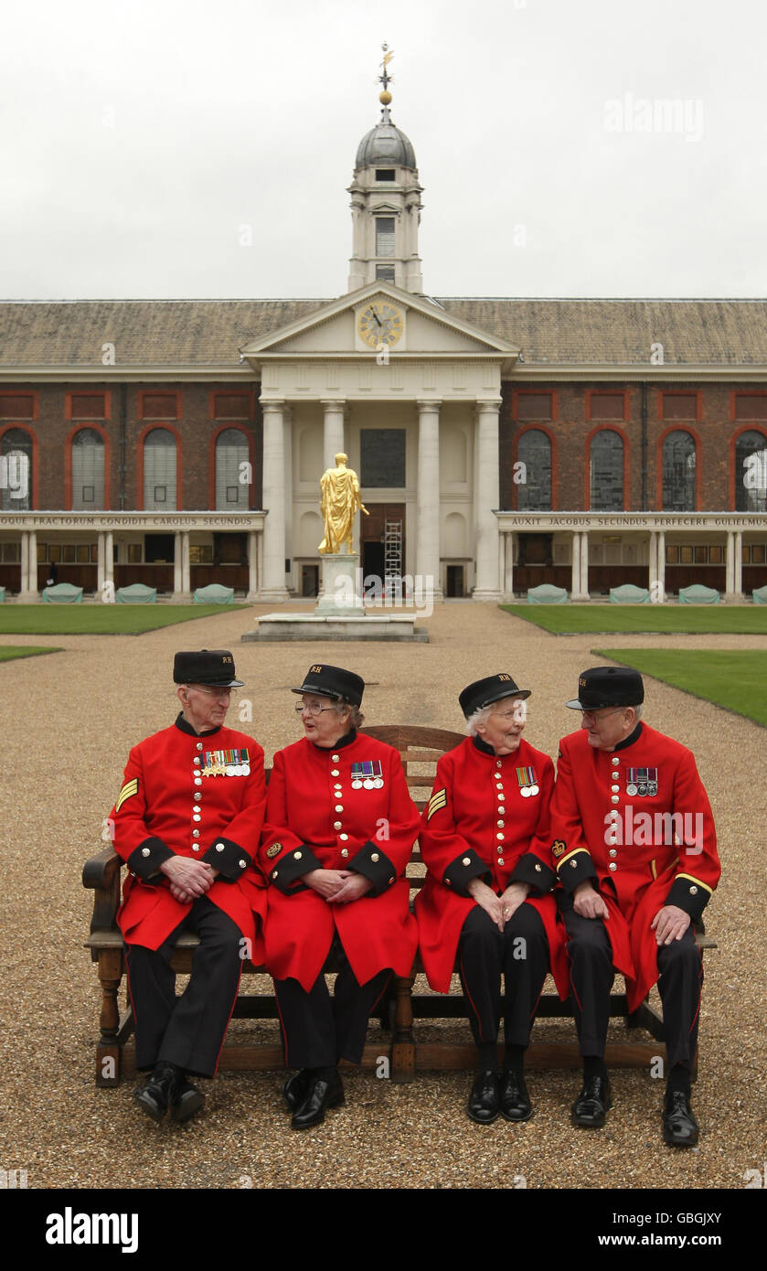 Royal Hospital Chelsea to welcome first female Chelsea pensioners Stock Photo