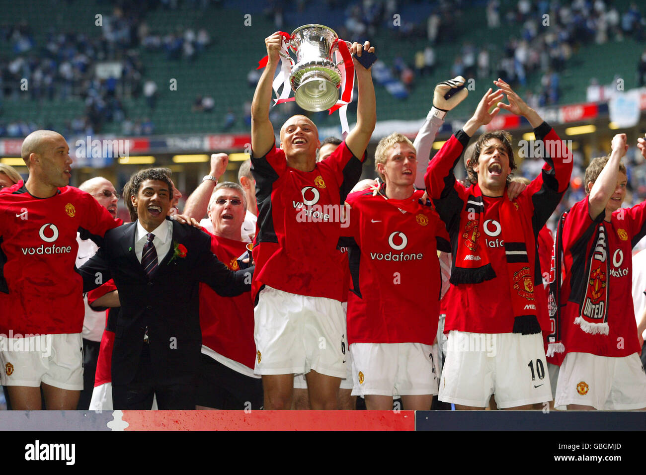 Soccer axa fa cup final manchester united v millwall hi-res stock ...