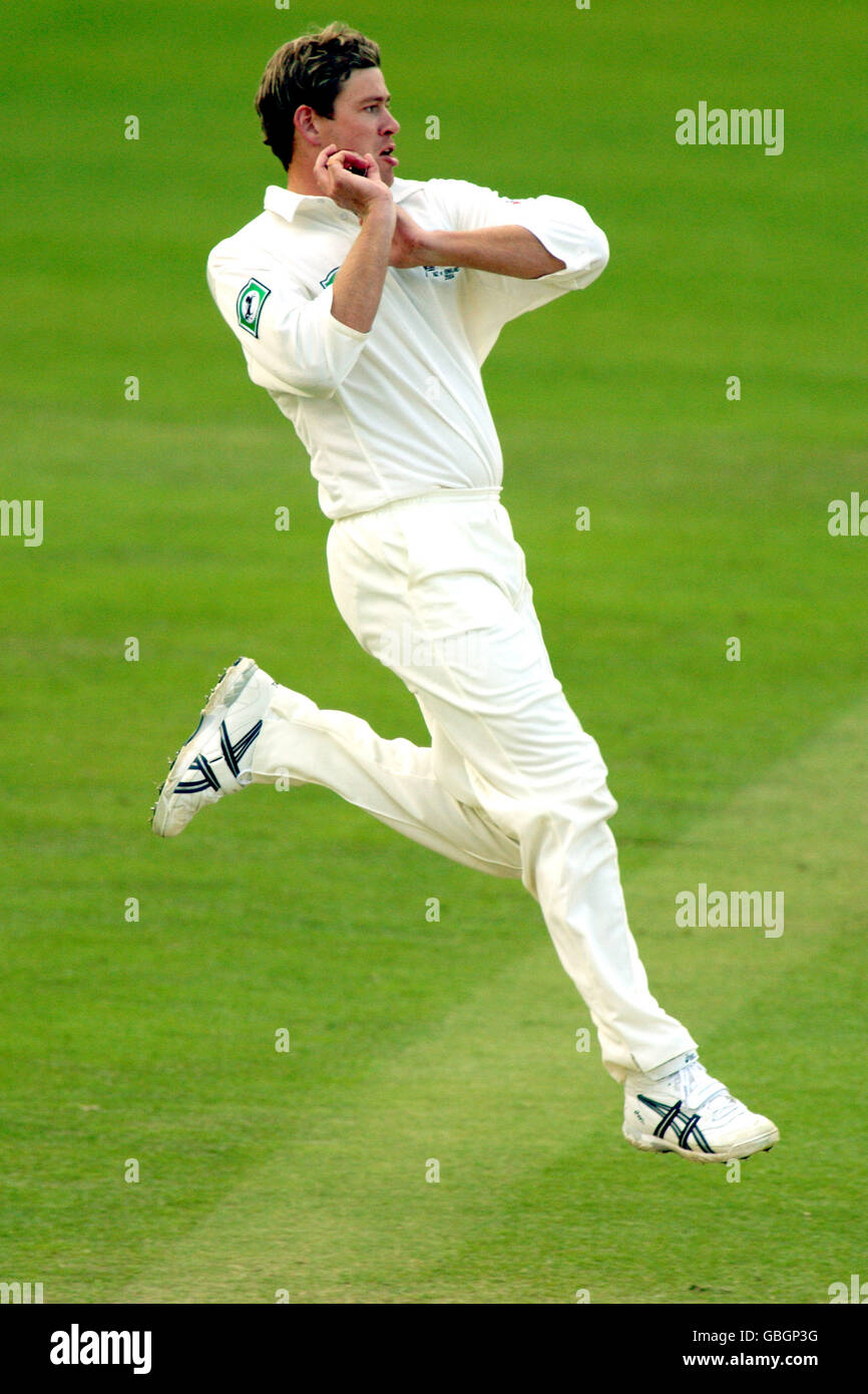 Cricket - npower First Test - England v New Zealand - Day Four. New Zealand's Jacob Oram Stock Photo