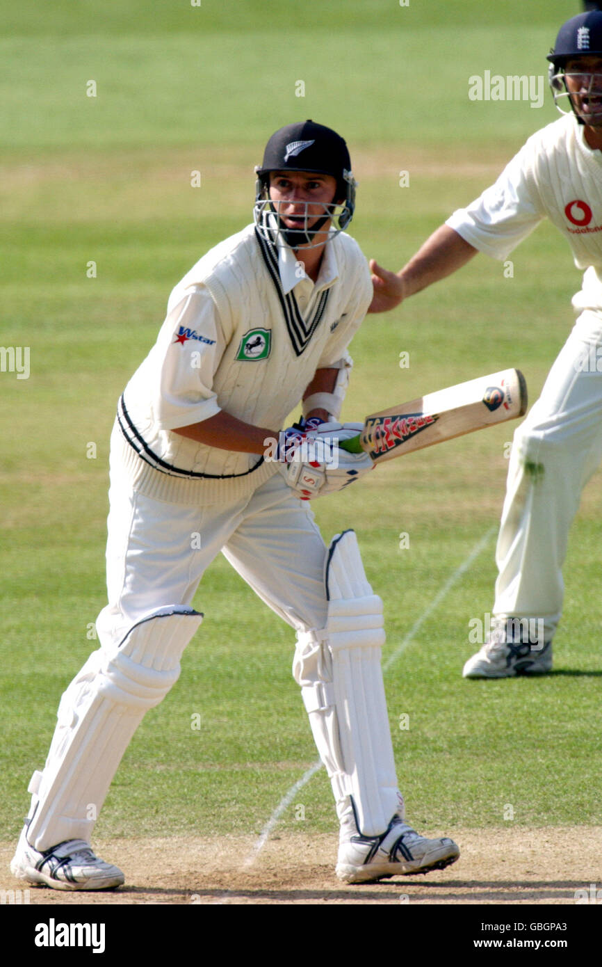 Cricket first test england v new zealand first day hires stock