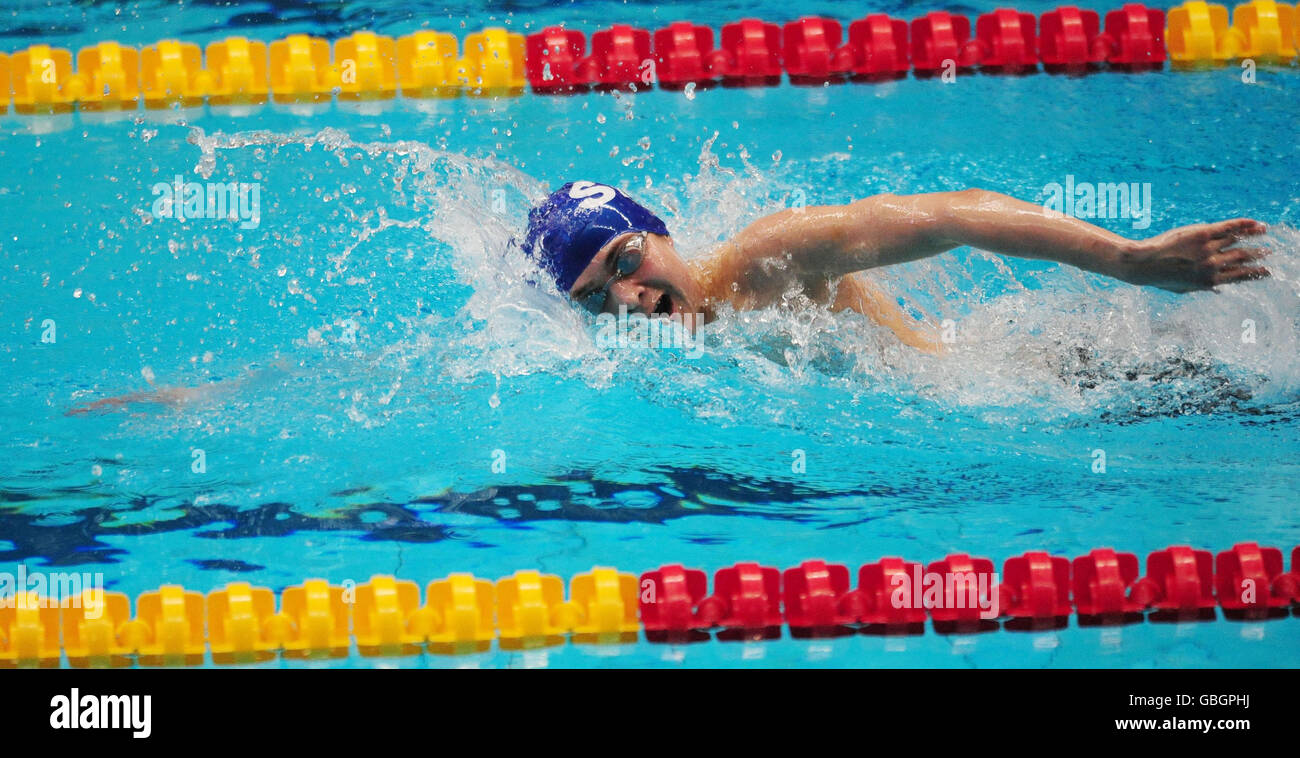 Swimming British Long Course Championships Ponds Stock Photo
