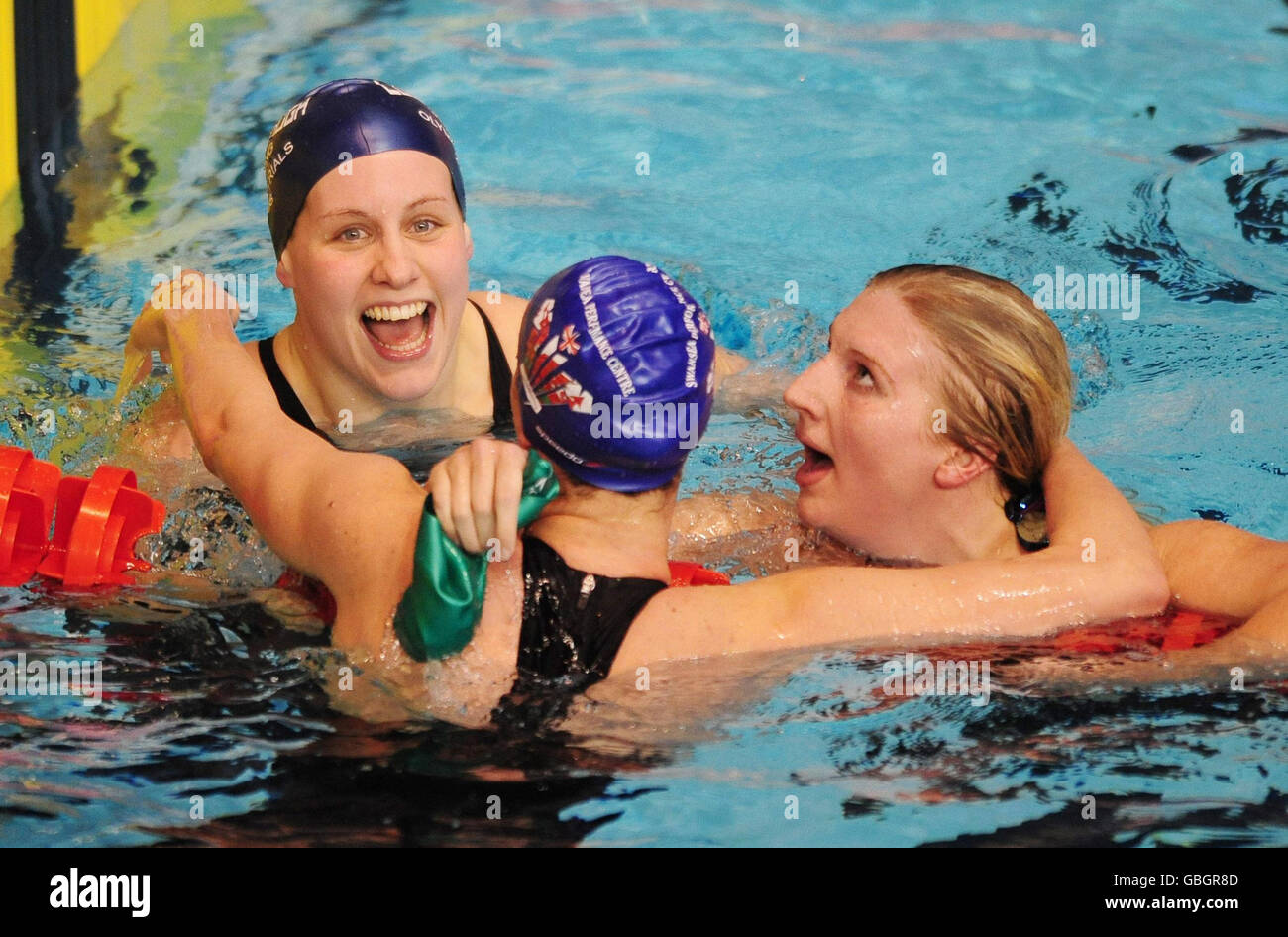 Swimming British Long Course Championships Ponds Stock Photo