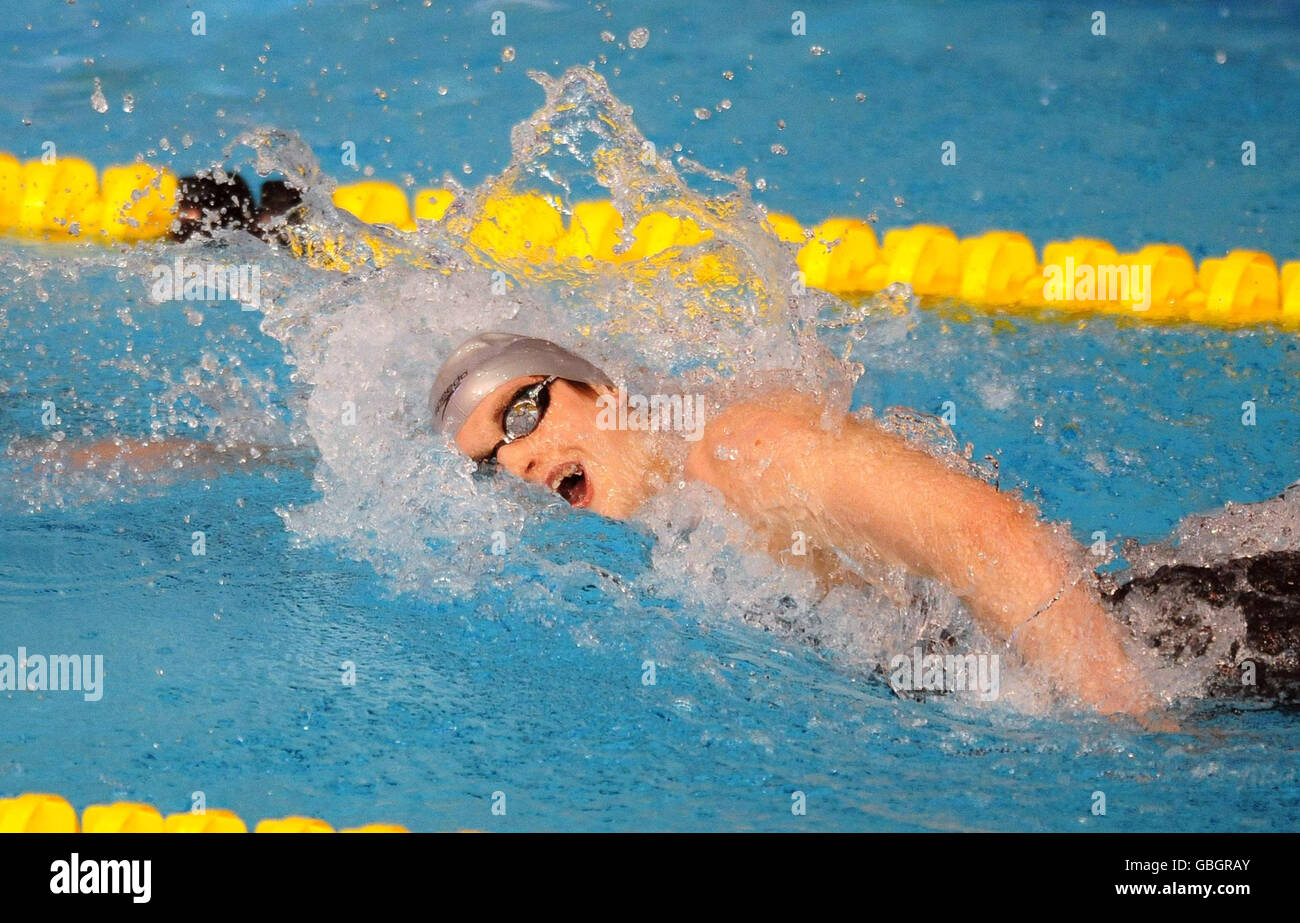 Long Course Swim Swimming - British Long Course Championships - Ponds Forge Stock Photo ...