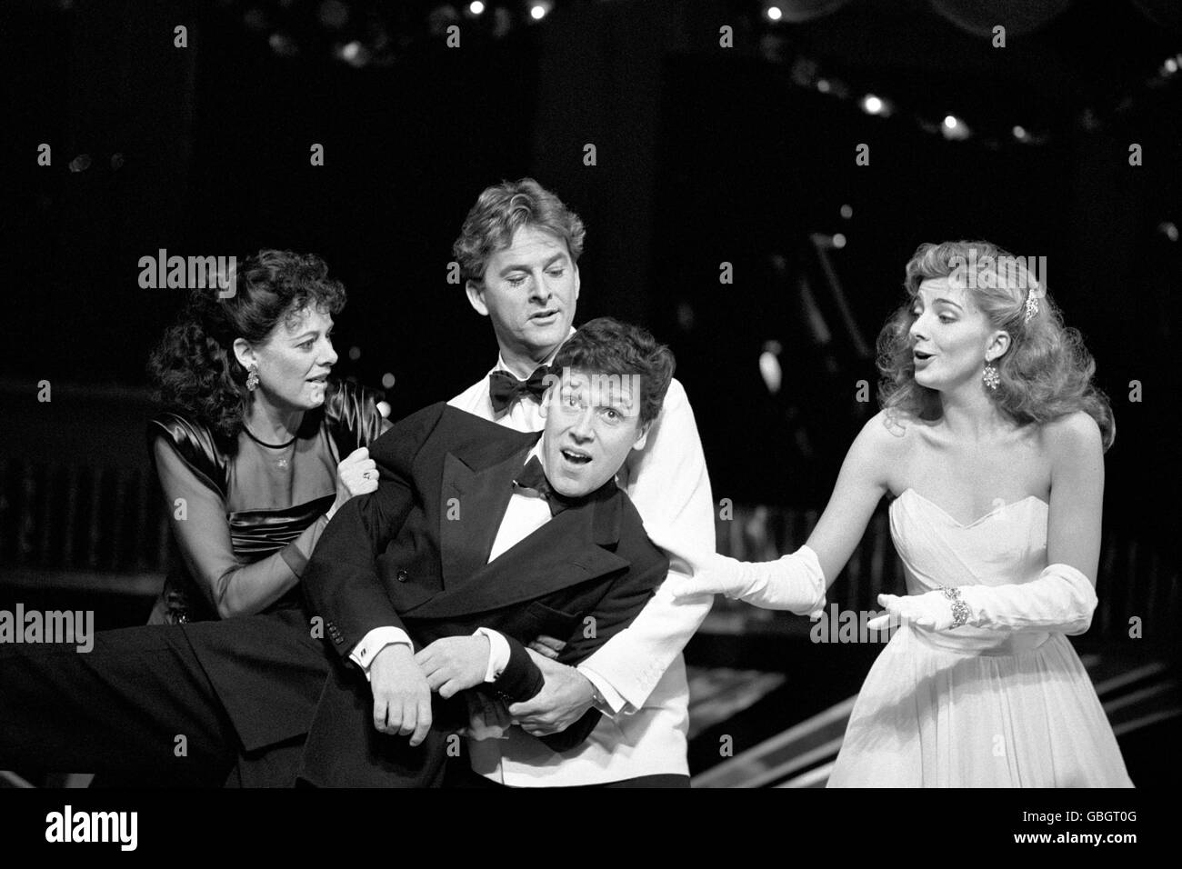 British Entertainment - Theatre - Musical - High Society - London - 1987 Stock Photo