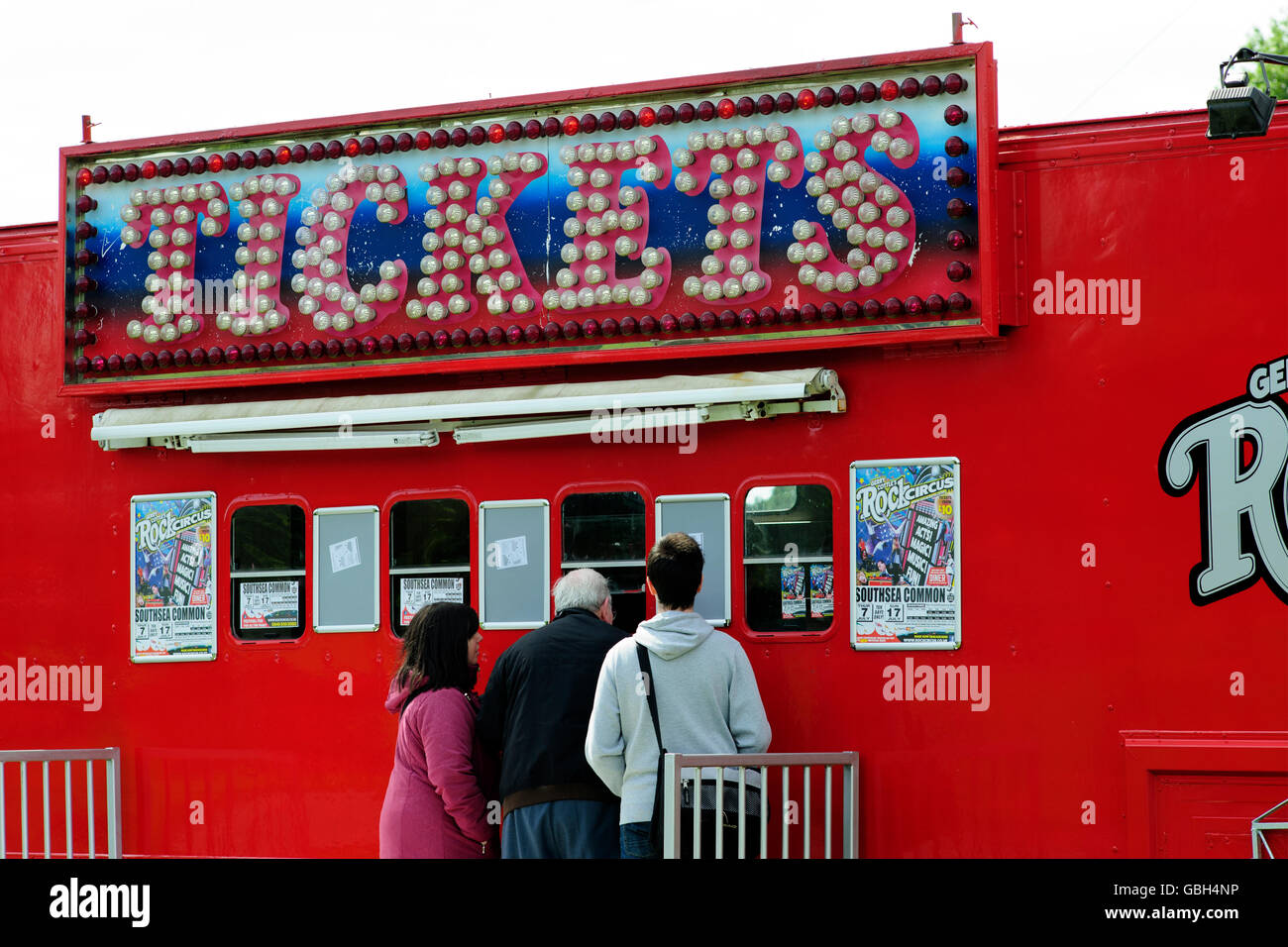 People buying ticket of circus hires stock photography and images Alamy