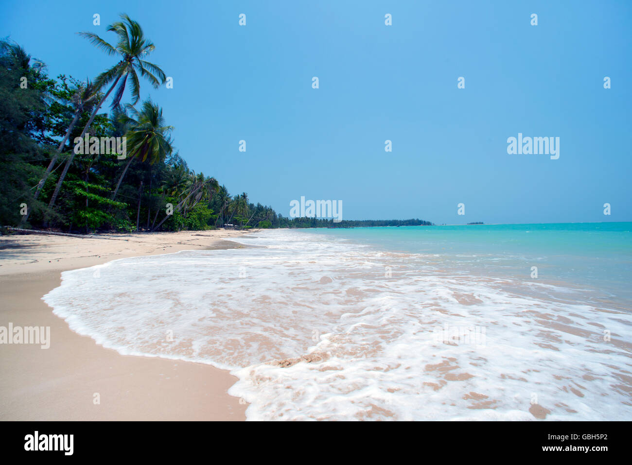 white sand beach khao lak