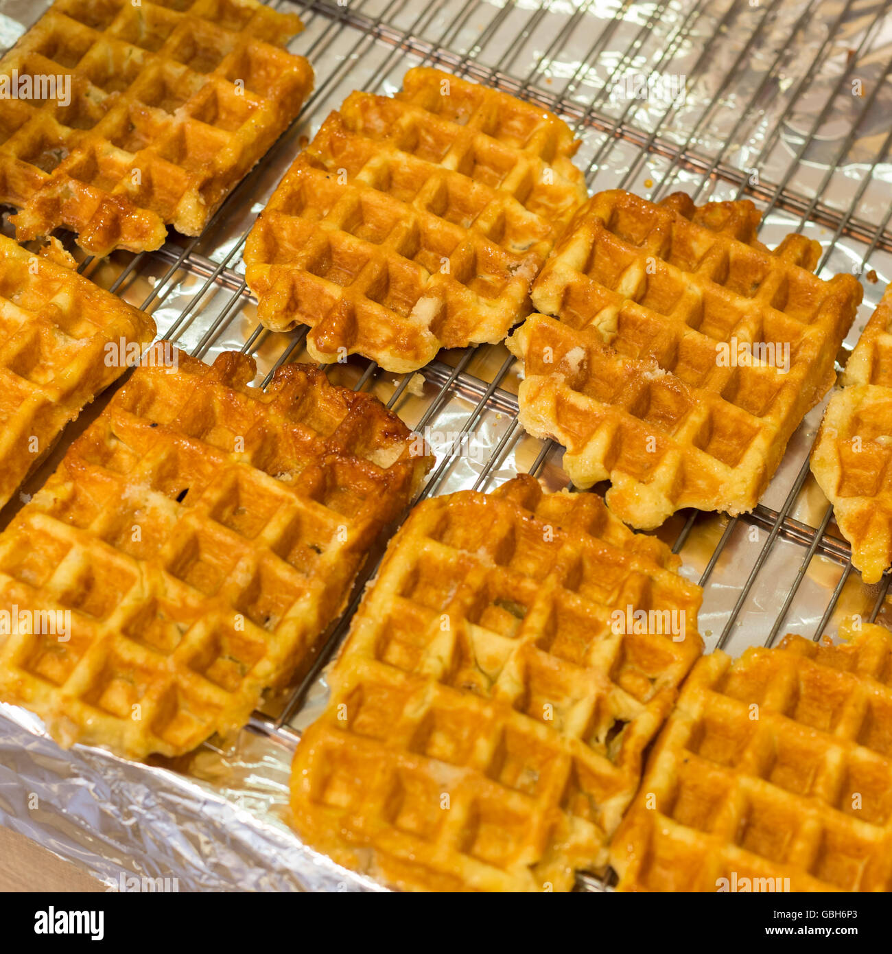 Waffles Or Gaufres Stock Photo Alamy Waffles Or Gaufres Stock Photo Alamy