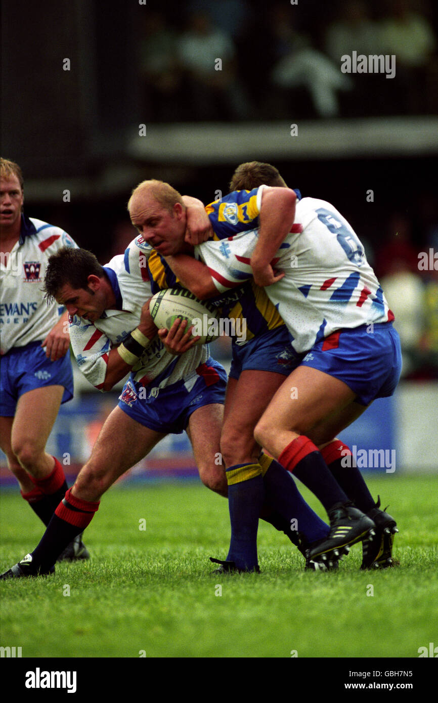 RUGBY LEAGUE. MIKE GREGORY, WARRINGTON Stock Photo