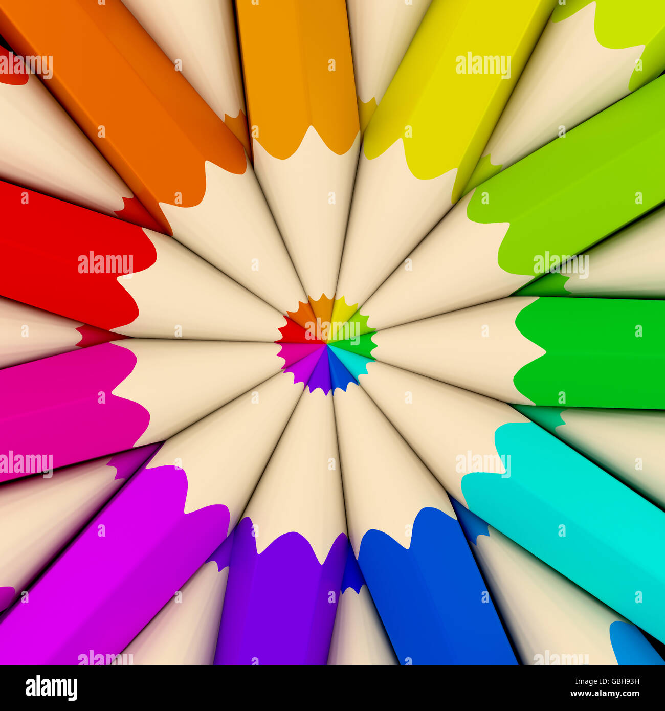 Colored pencils background Stock Photo - Alamy