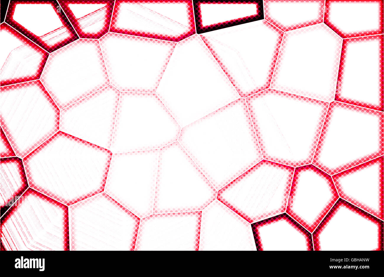 abstract red color background with square pattern Stock Photo - Alamy