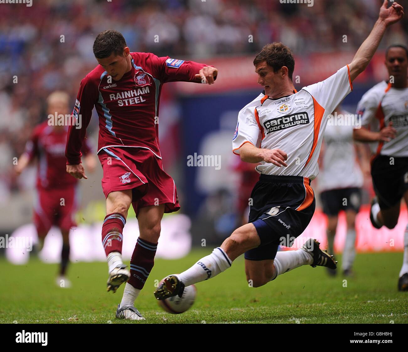 Soccer Johnstone's Paint Trophy Final Luton Town v Scunthorpe