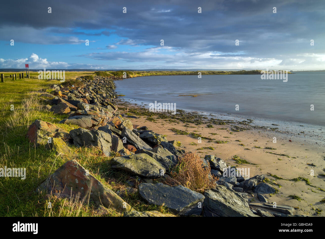 View the sea at Northam Burrows Country Park Stock Photo - Alamy