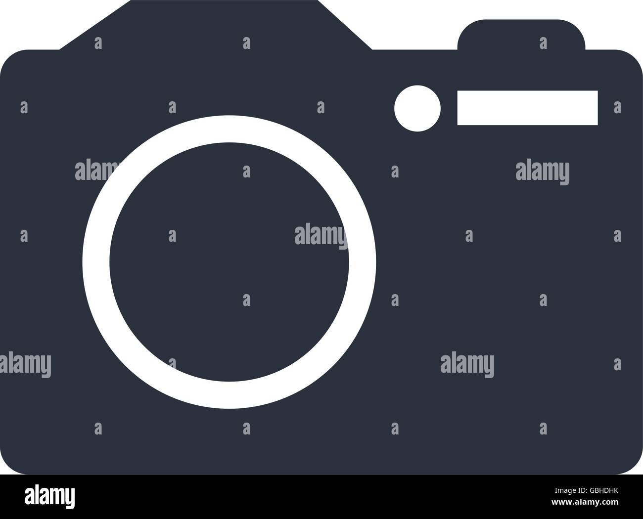 Vintage camera isolated flat icon Stock Vector Image & Art - Alamy
