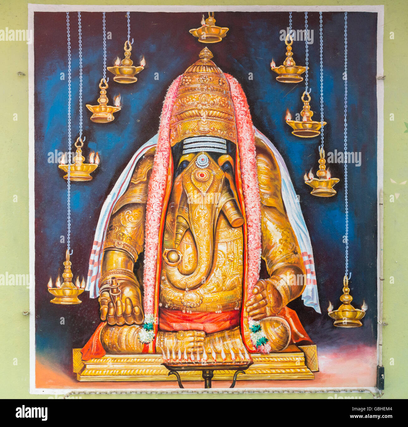 Image of Karpaga Vinayagar, Lord Ganesha Stock Photo - Alamy