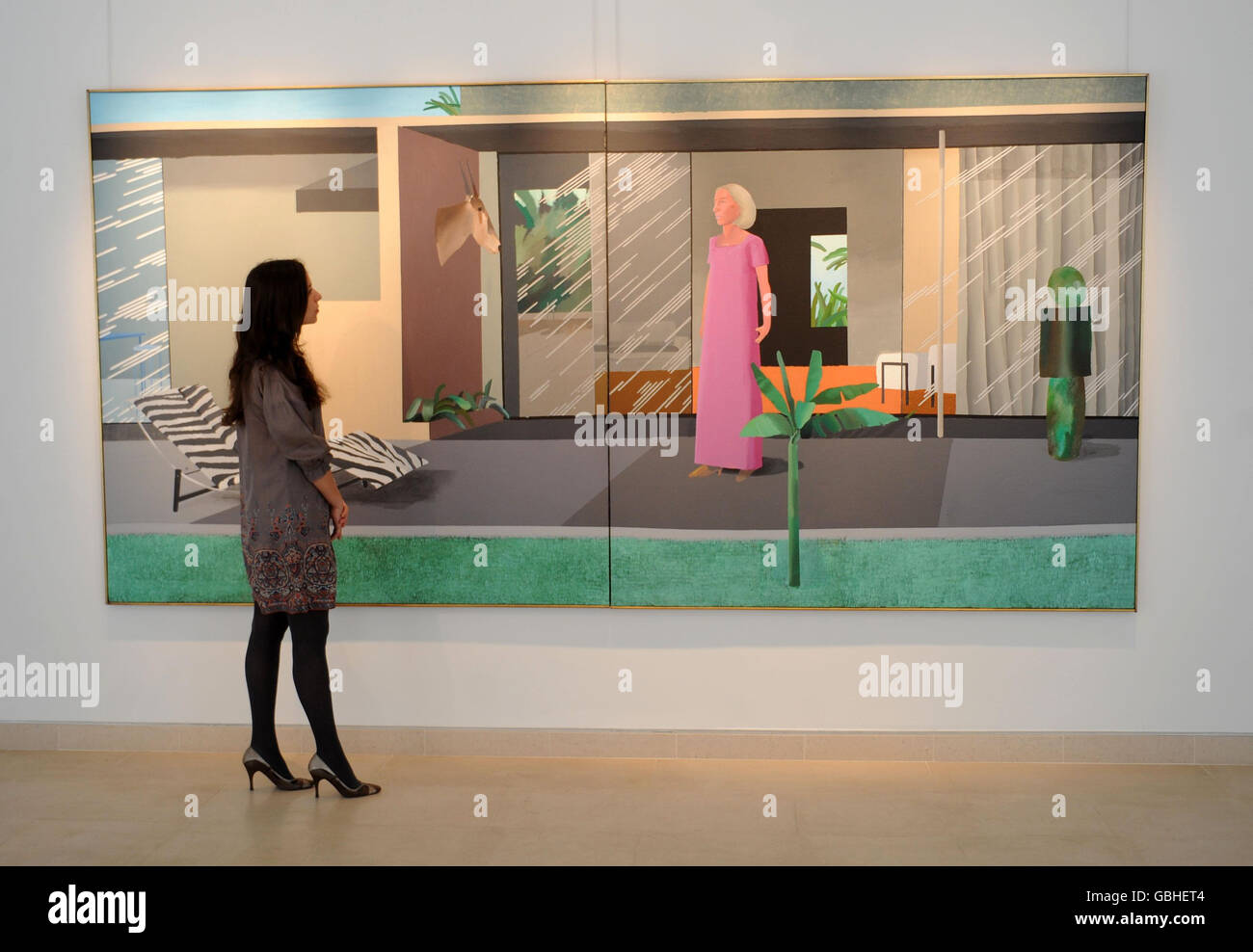 Sold christies london auction post war contemporary art hires stock