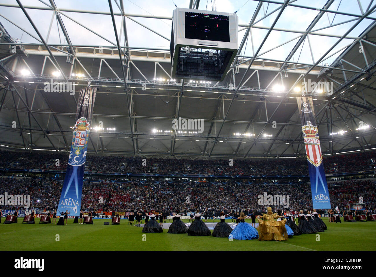 Soccer UEFA Champions League Final Monaco v FC Porto. Pre match