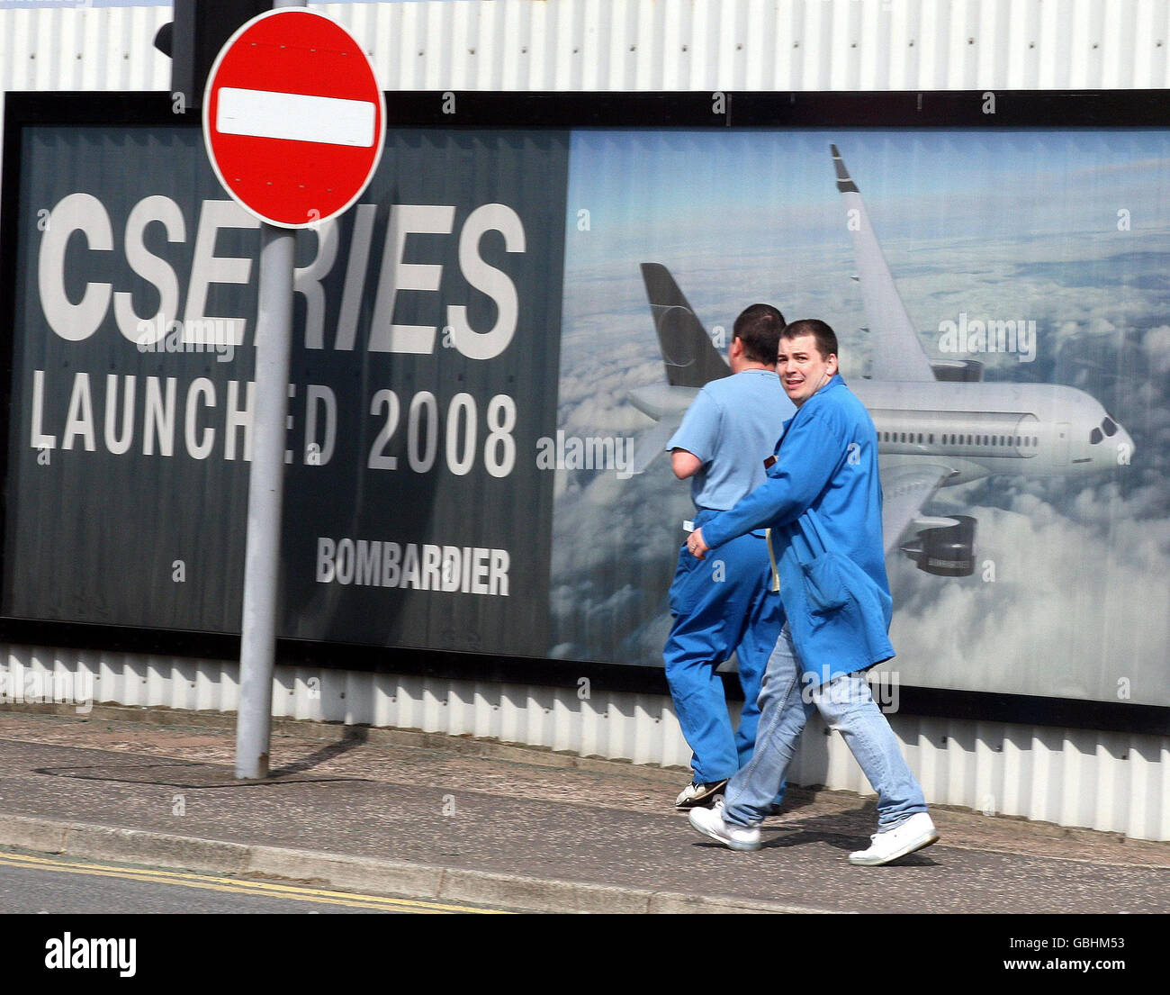Bombardier jobs to go Stock Photo Alamy
